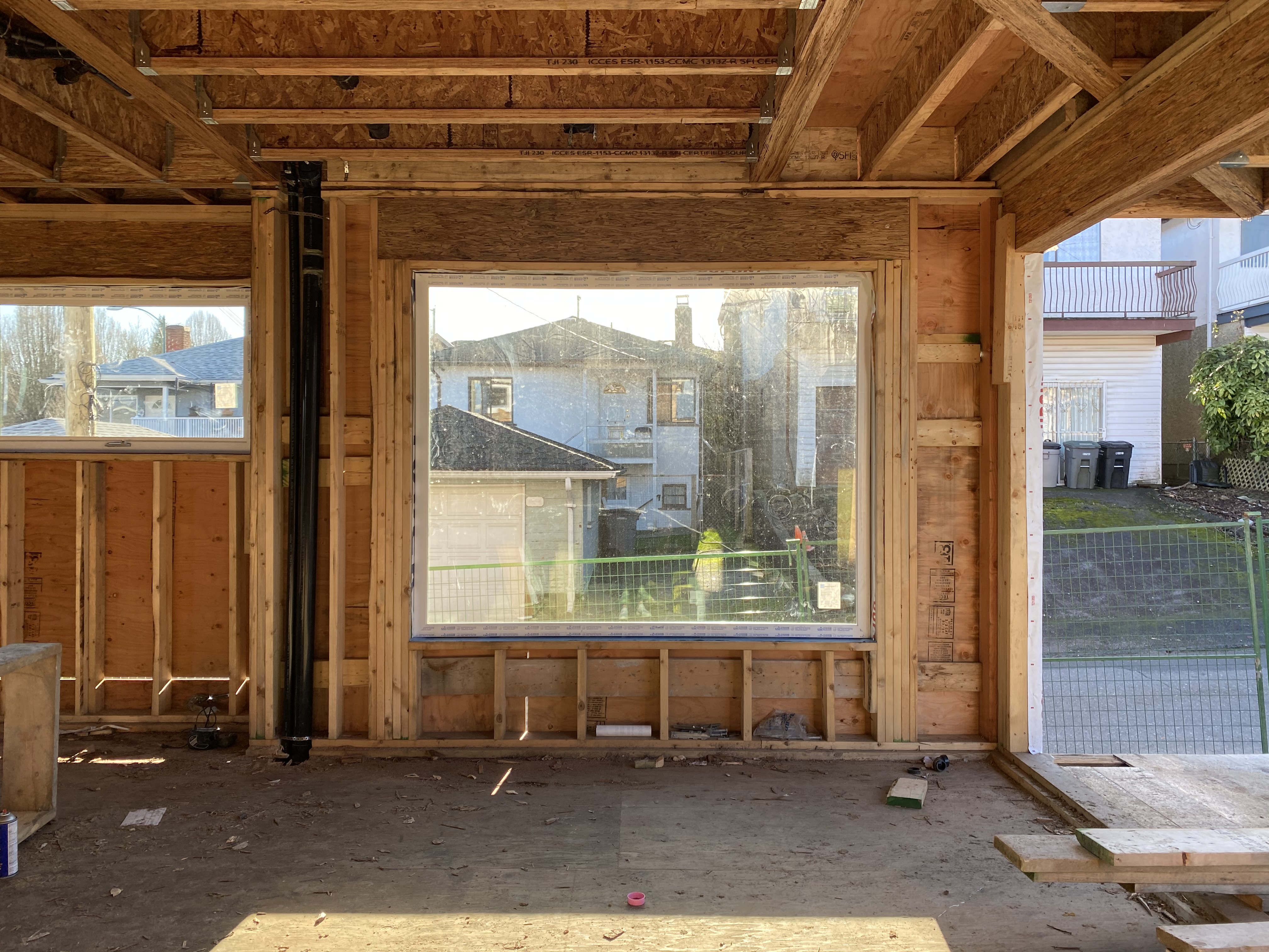 Construction progress